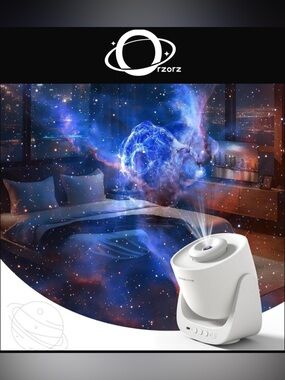 NEW in Box 🌌 Orzorz Galaxy Lite Star Projector Night Light Home Planetarium